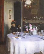 John Singer Sargent, The Breakfast Table (mk18)